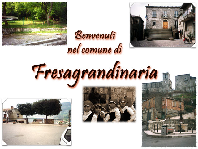 Benvenuti nel comune di Fresagrandinaria -                                                     immagine di:  Loris Albanese